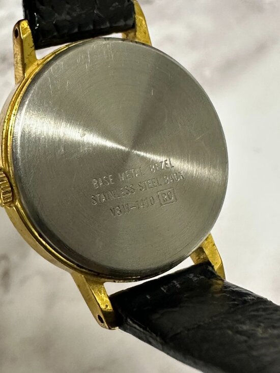 Vintage Lorus Disney Mickey Mouse Watch Women Black Band JV811-1410 New Battery main image 7